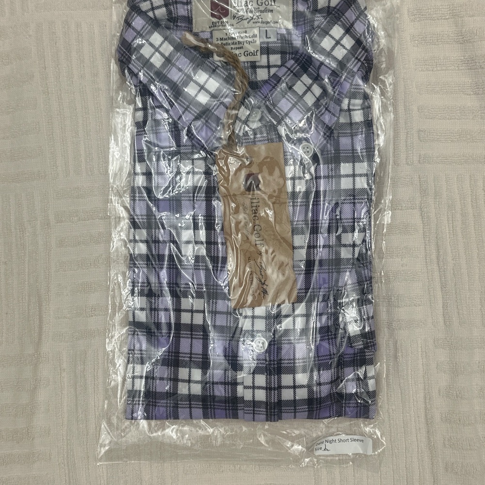 iliac Golf date night shirt short sleeve